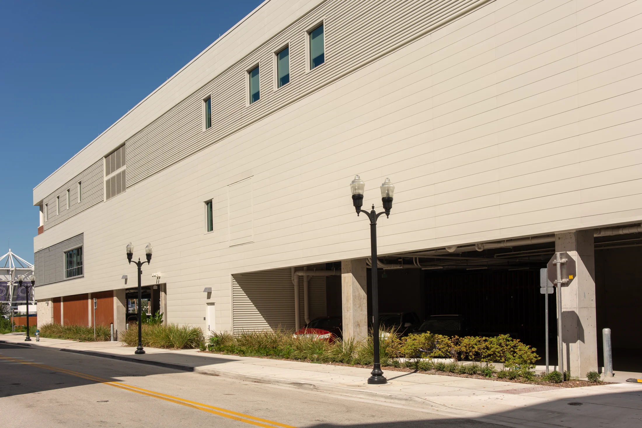 AdventHealth Training Center street elevation clad in MorKlad panels